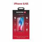 SKLO SWISSTEN FULL GLUE, COLOR FRAME, CASE FRIENDLY PRO APPLE IPHONE 6/6S BÍLÉ