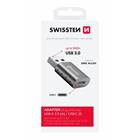 SWISSTEN ADAPTER USB-A(M)/USB-C(F)