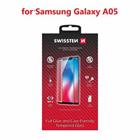 SKLO SWISSTEN FULL GLUE, COLOR FRAME, CASE FRIENDLY PRO SAMSUNG GALAXY A05 ČERNÉ